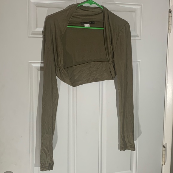 Hunter green top - Picture 1 of 3